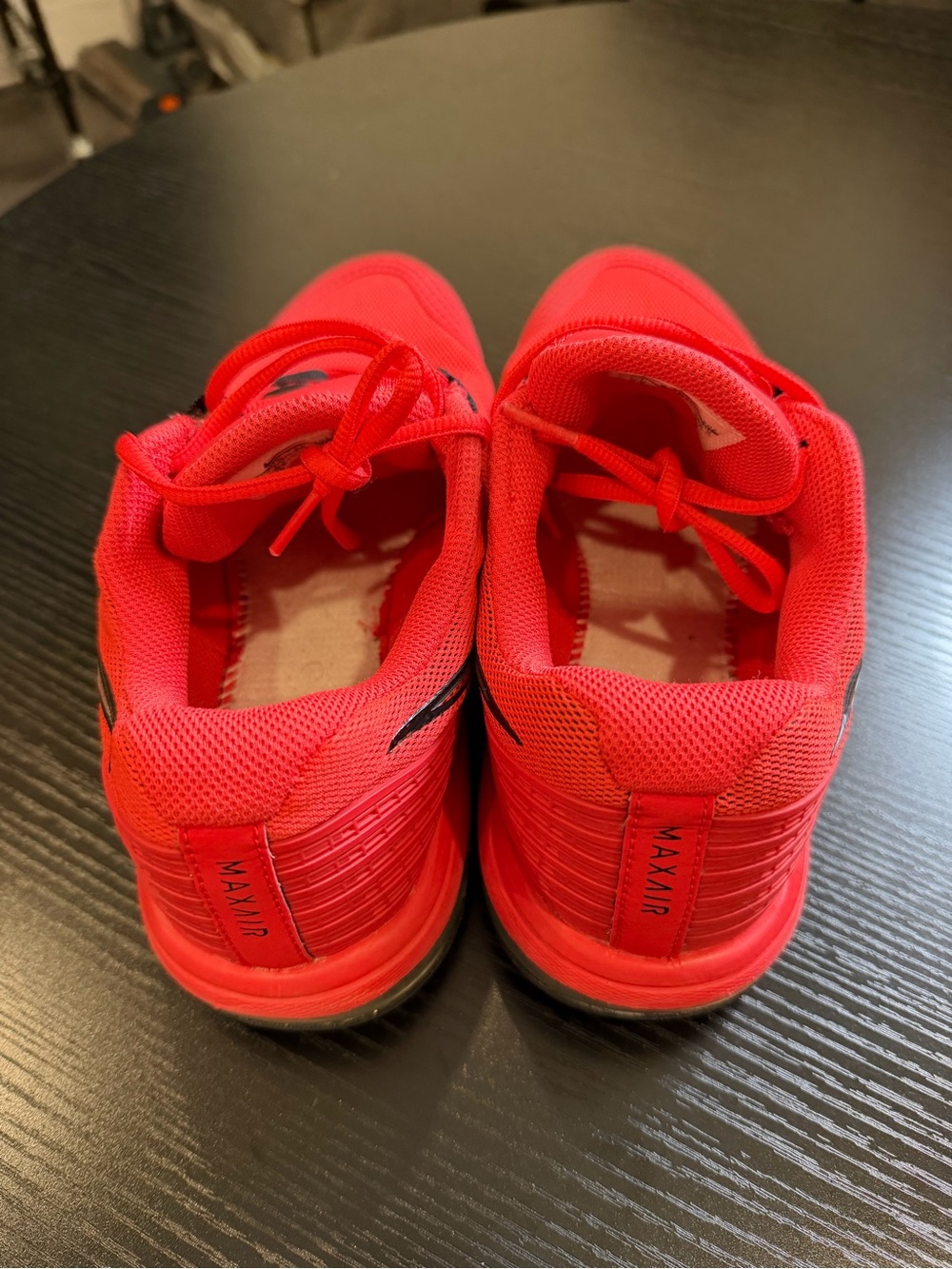 Nike Kids Red Mesh Athletic Sneakers